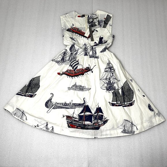 Anthropologie Girls From Savoy Bon Voyage Dress size 2 NWT - Picture 1 of 10